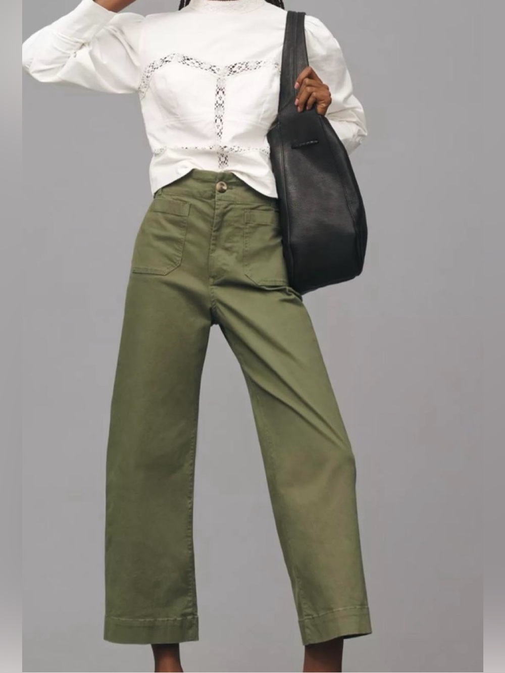 Maeve Dark Green Colette Pants size 29